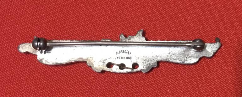 USS HARDHEAD SUBMARINE COMBAT PATROL BADGE - Image 3
