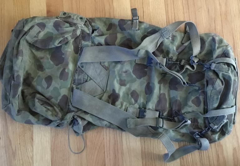 U.S. ARMY WWII CAMO BACKPACK - Image 3