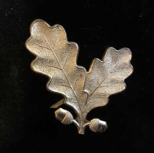 GAU BEREICHSLEITER METAL OAK LEAF INSIGNIA