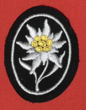 SS MOUNTAIN TROOPS SLEEVE PATCH