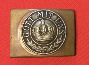 PRUSSIAN WWI COPPER BUCKLE