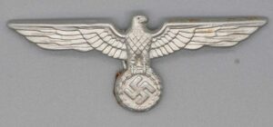Aluminum Army Visor Eagle by Assman