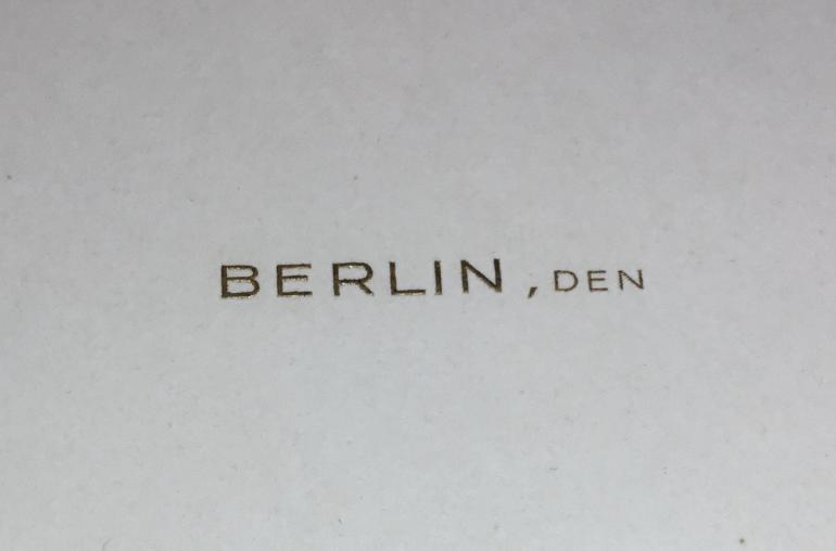 ADOLF HITLER PERSONAL STATIONARY - Image 5