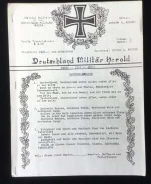 DEUTSCHLAND MILITARY HEROLD