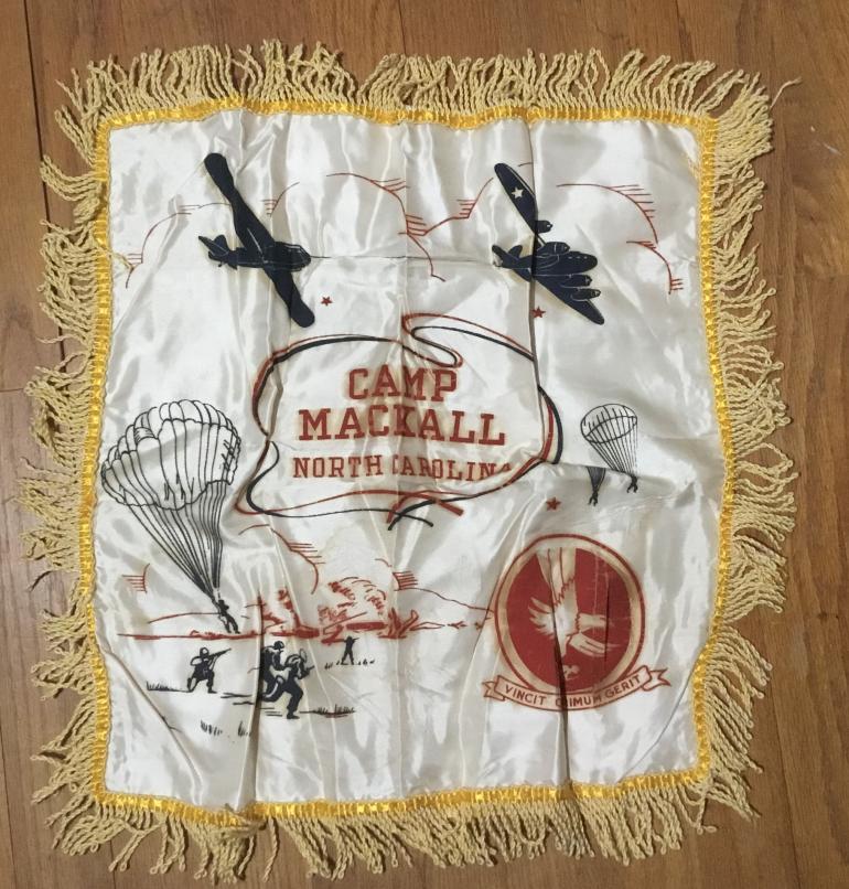 NINE WWII PILLOW COVER SOUVENIRS - Image 8