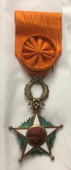 ROYAL ORDER OF OUISSAM ALAQUITE OFFICERS MEDAL