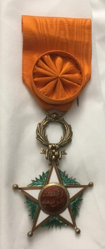 ROYAL ORDER OF OUISSAM ALAQUITE OFFICERS MEDAL