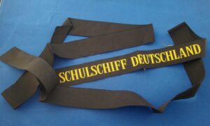 GERMAN NAVY SHIP TALLY SCHULSCHIFF DEUTSCHLAND