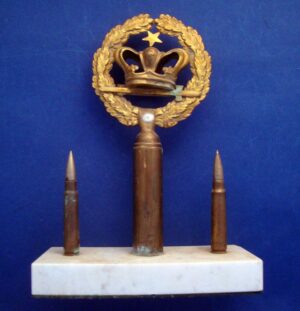 WWI FLAG POLE DESK ORNAMENT