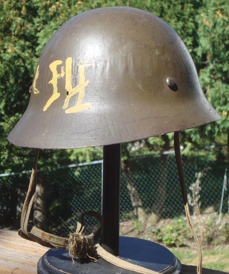 JAPANESE CIVILIAN HELMET - Image 3