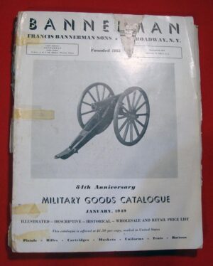 BANNERMAN and SON CATALOG DATED 1949