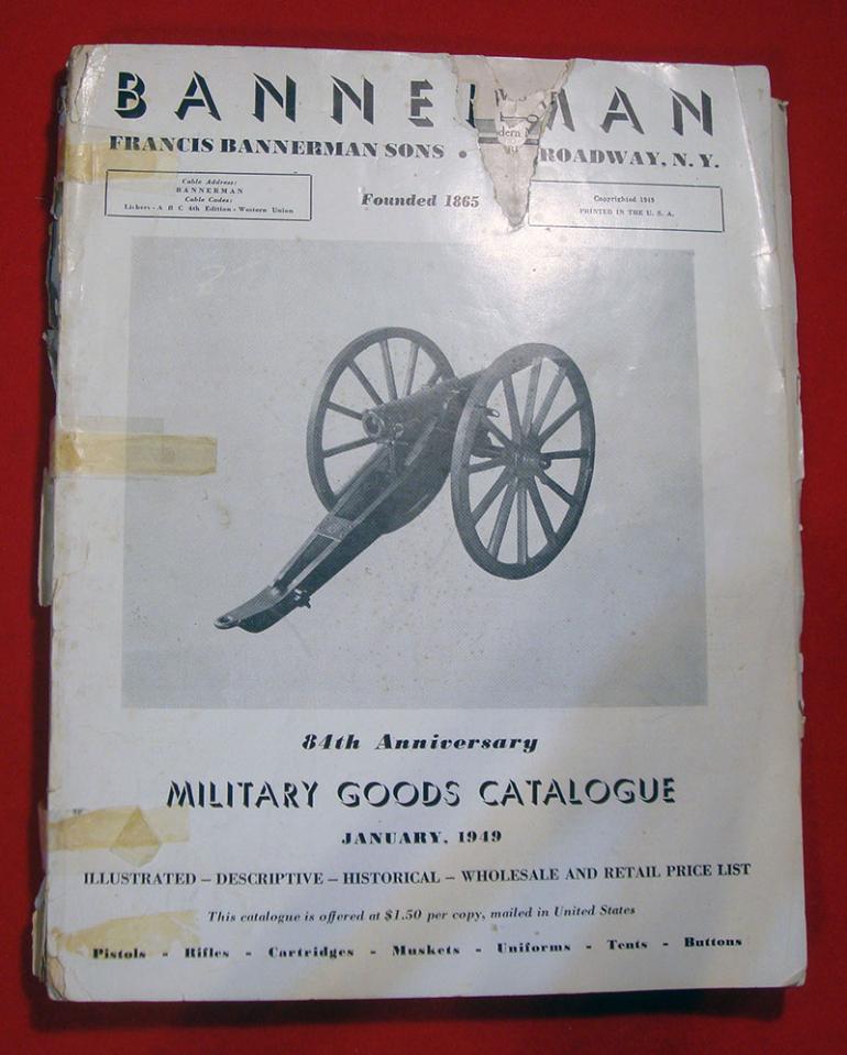 BANNERMAN and SON CATALOG DATED 1949