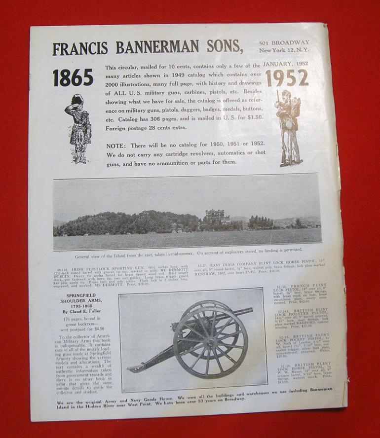 BANNERMAN and SON CATALOG DATED 1949 - Image 3