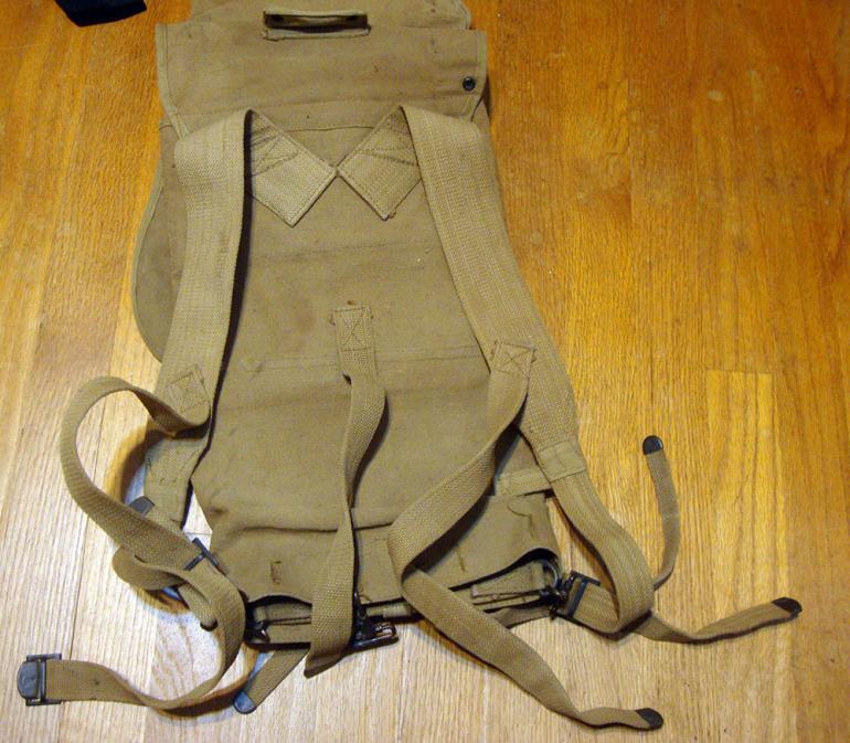 US WWI ARMY BACK PACK with MEAT PACK - Image 4