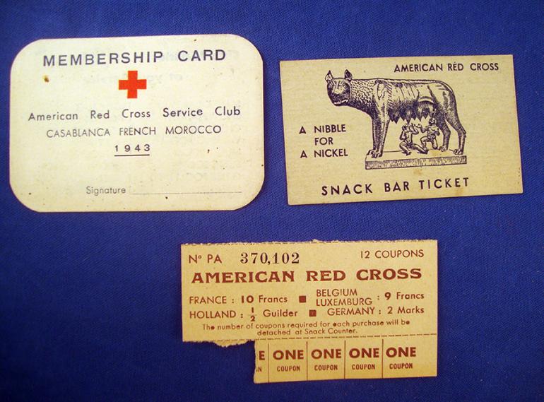 RED CROSS GROUP OF CARDS