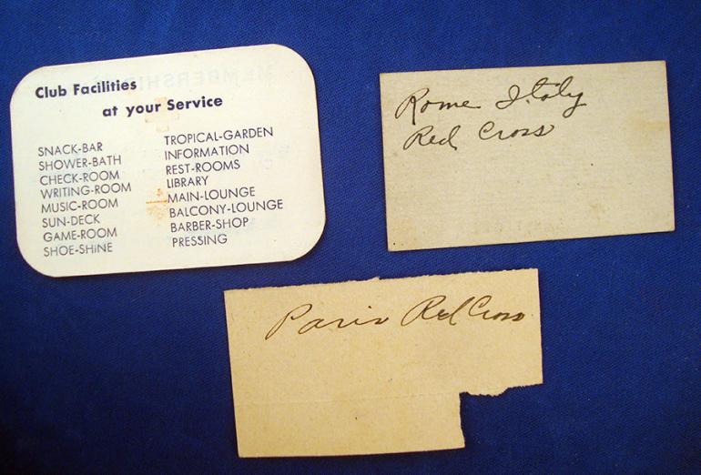 RED CROSS GROUP OF CARDS - Image 2