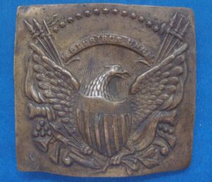 EARLY AMERICAN SWORD BELT BUCKLE