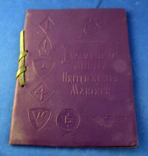 WWII USMC I WAS THERE BOOKLET