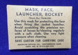 BAZOOKA LAUNCHER FACE MASK