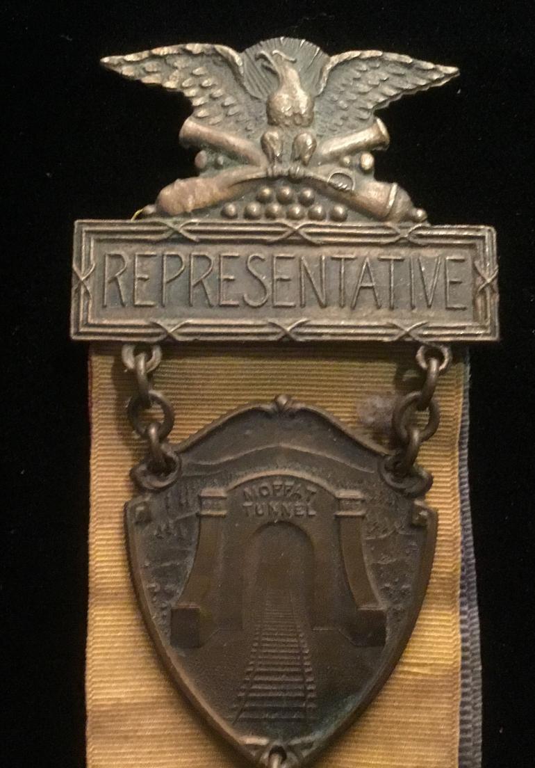 GAR NATIONAL ENCAMPMENT REPRESENTATIVE BADGE FOR 1928 - Image 4