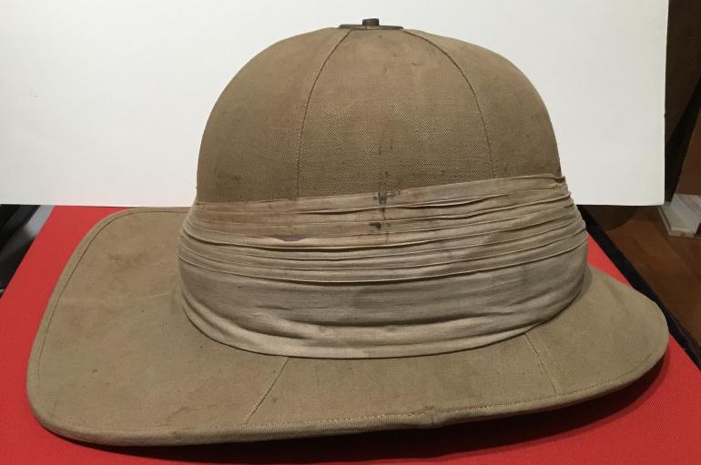 WWI BRITISH PITH HELMET - Image 5