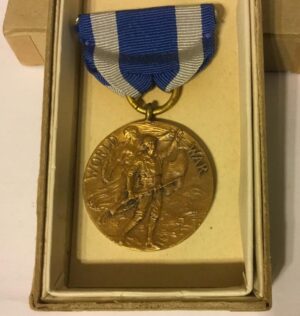 NEW YORK STATE WWI SERVICE MEDAL with BOX