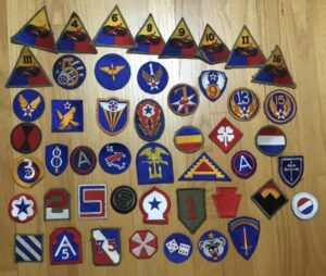 WWII U.S. ARMY PATCHES