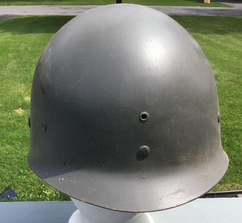 WWII USM1 NAVY HELMET - Image 11