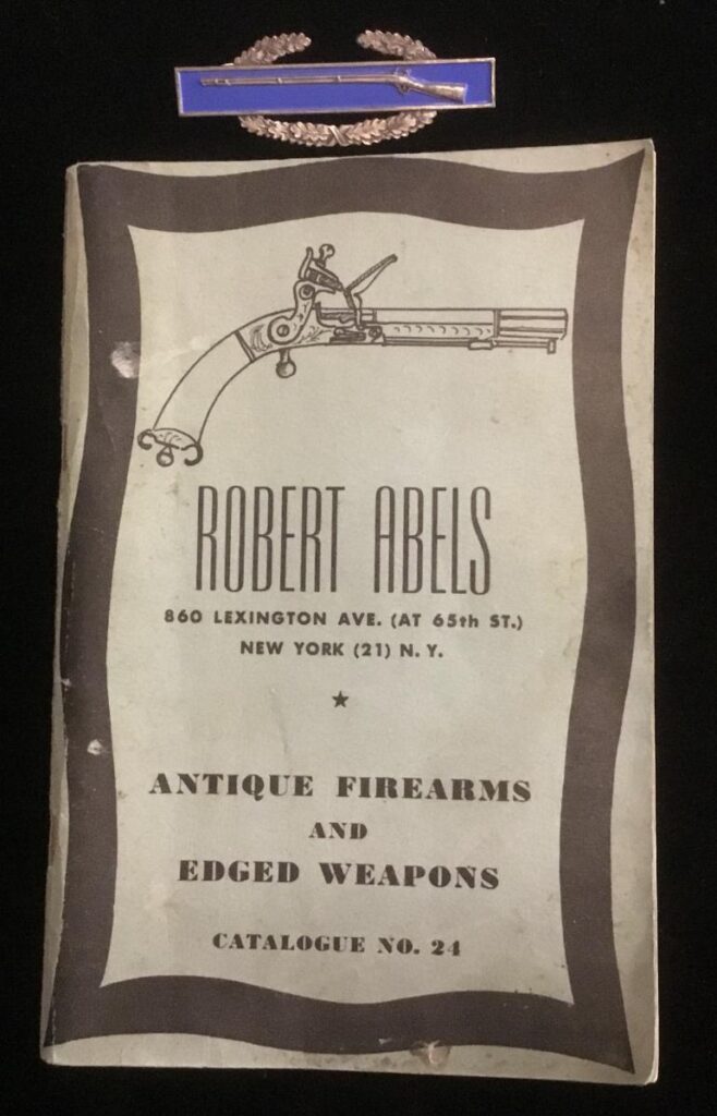 ROBERT ABLES ANTIQUE FIREARMS & EDGE WEAPONS CATALOG