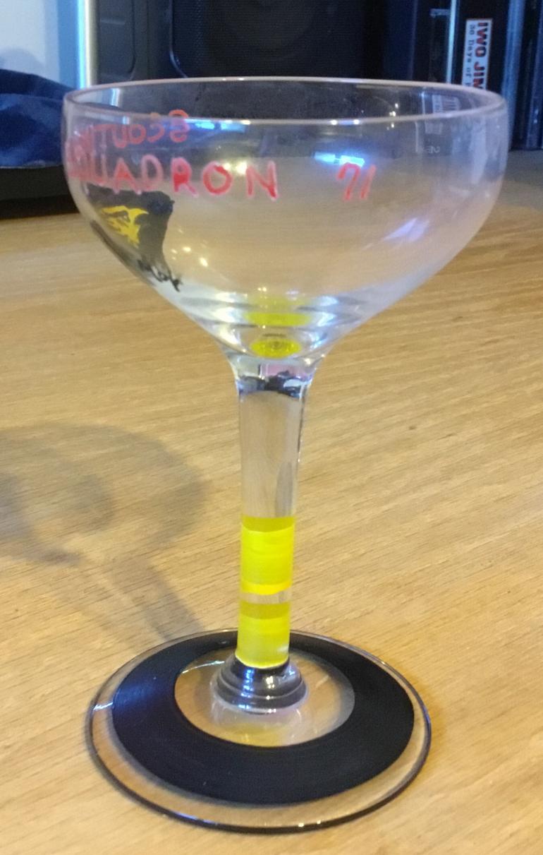 ONE OF A KIND WWII U.S. NAVY DRINKING GLASSES FOR AIRCRAFT CARRIERS - Image 7