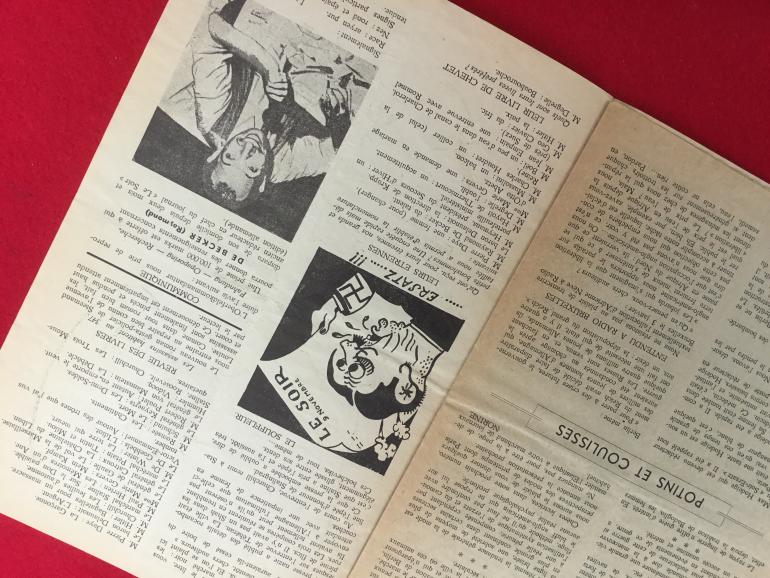 ORIGINAL BELGIAN RESISTANCE LEAFLET JANUARY 1944 - Image 3