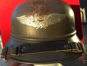 LUFTSCHUTZ GLADIATOR BROWN HELMET