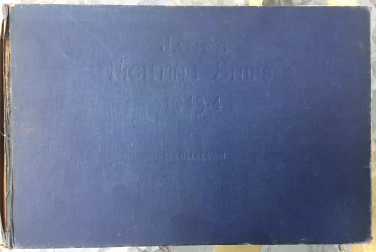 JANE'S FIGHTING SHIPS 1943-4 BOOK