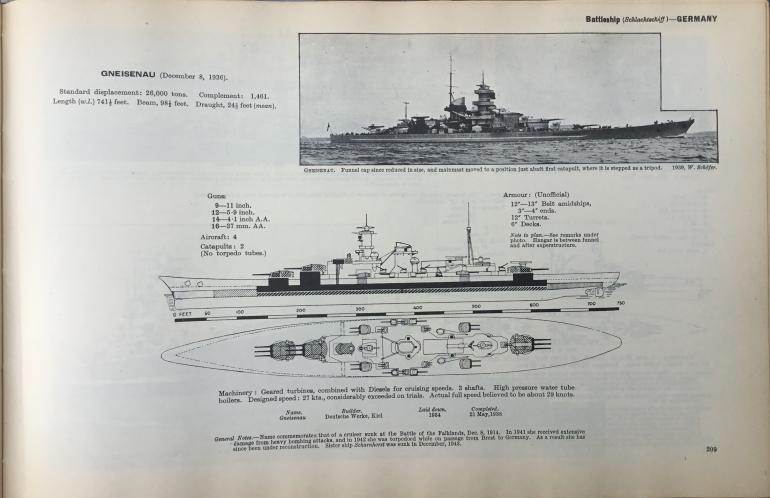 JANE'S FIGHTING SHIPS 1943-4 BOOK - Image 3