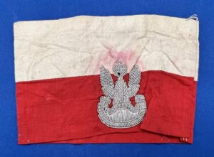 POLISH OFFICERS ARM BAND WWII