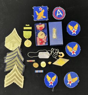 WWII WAC SGT. ELLA E. ERB GROUP