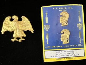 WWII WAC OFFICERS INSIGNIA