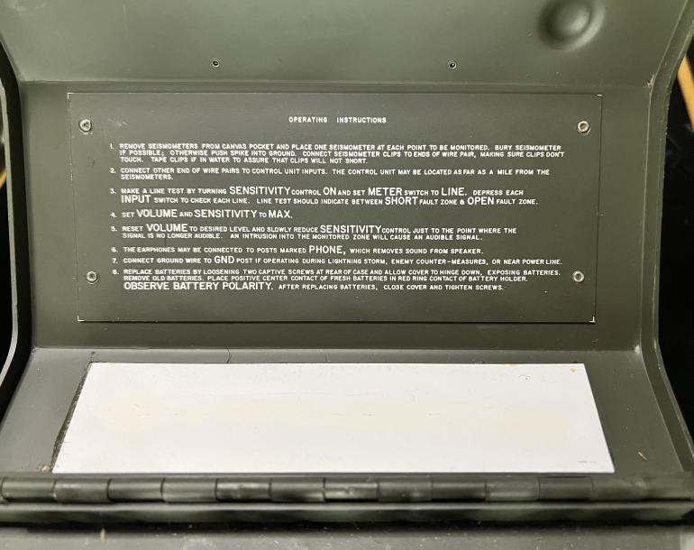 USMC VIET NAM ERA GROUND SENSOR SYSTEM - Image 8
