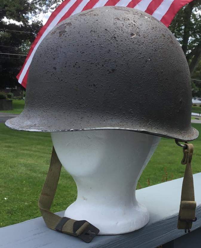 WWII USM1 NAVY HELMET