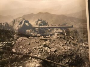 75mm Recoilless Rifle Position in Korea Photo