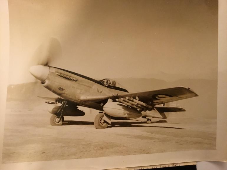 South African F-51 in Korea Photo