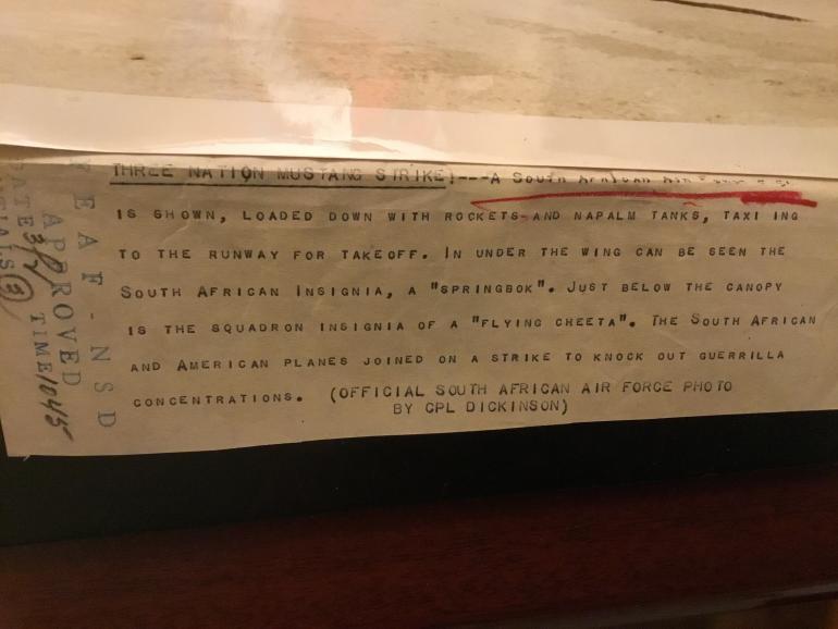 South African F-51 in Korea Photo - Image 2