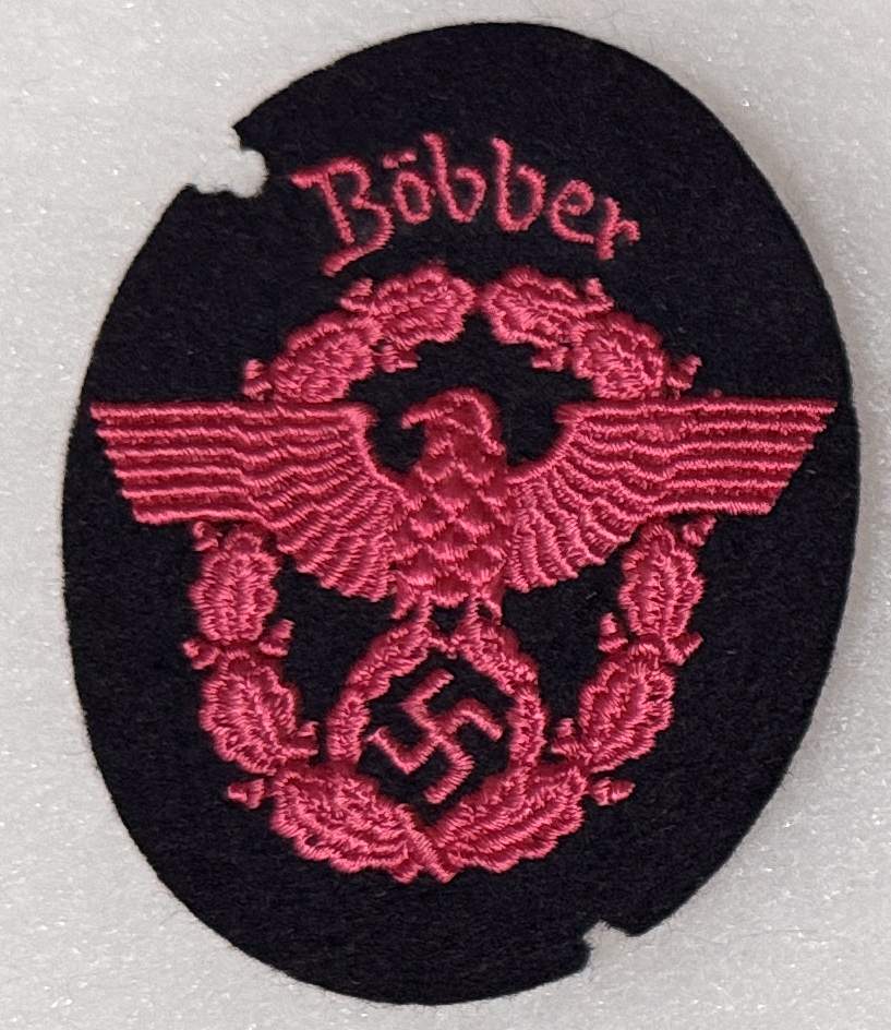 FIRE POLICE SHOULDER PATCH
