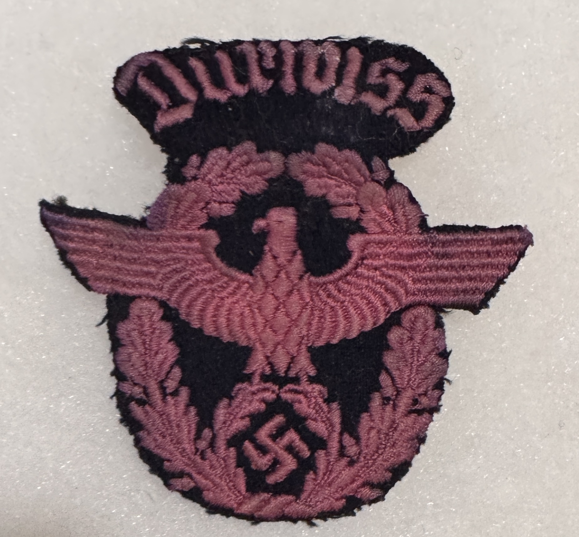 USED FIRE POLICE SHOULDER PATCH
