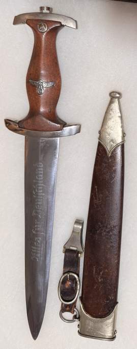EARLY DOUBLE OVAL EICKHORN SA DAGGER