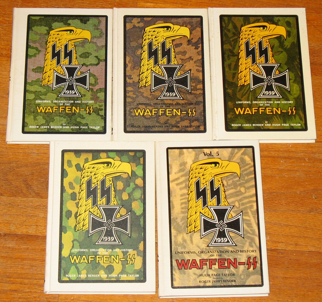 Uniforms, Organization and History of the Waffen-SS  Volumes 1-5