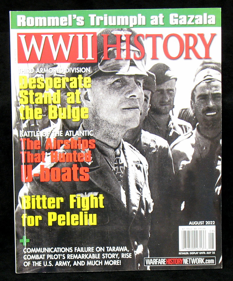 WWII History Magazine 2022 August