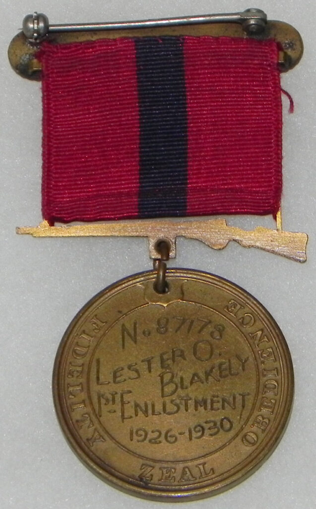 USMC Good Conduct Medal - Named