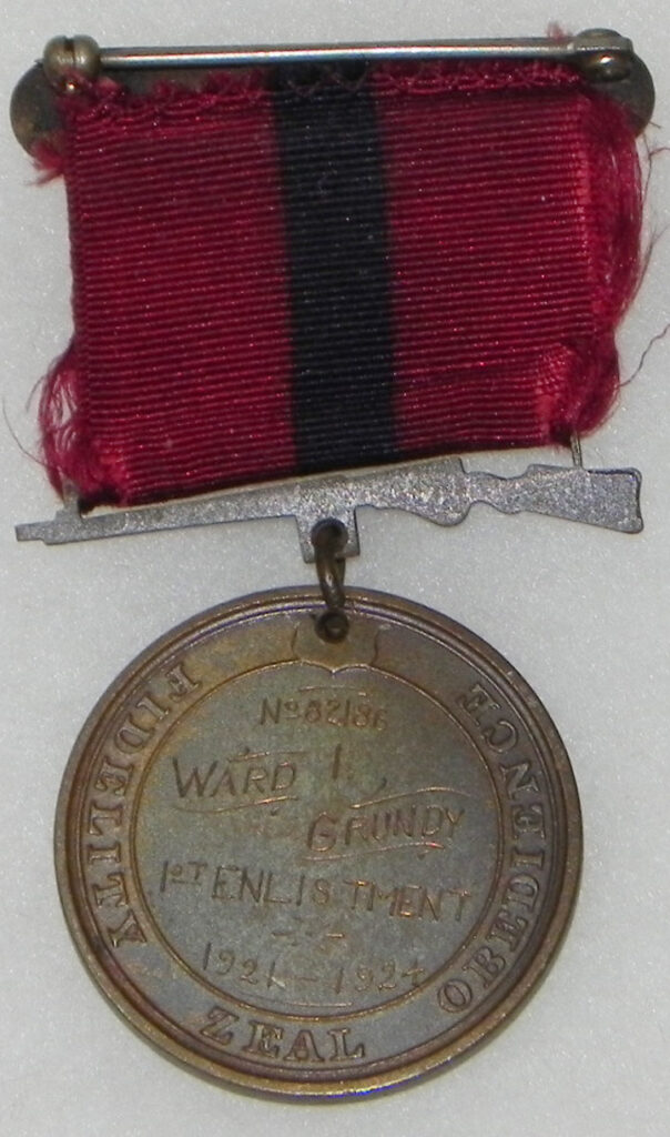 USMC Good Conduct Medal - Named
