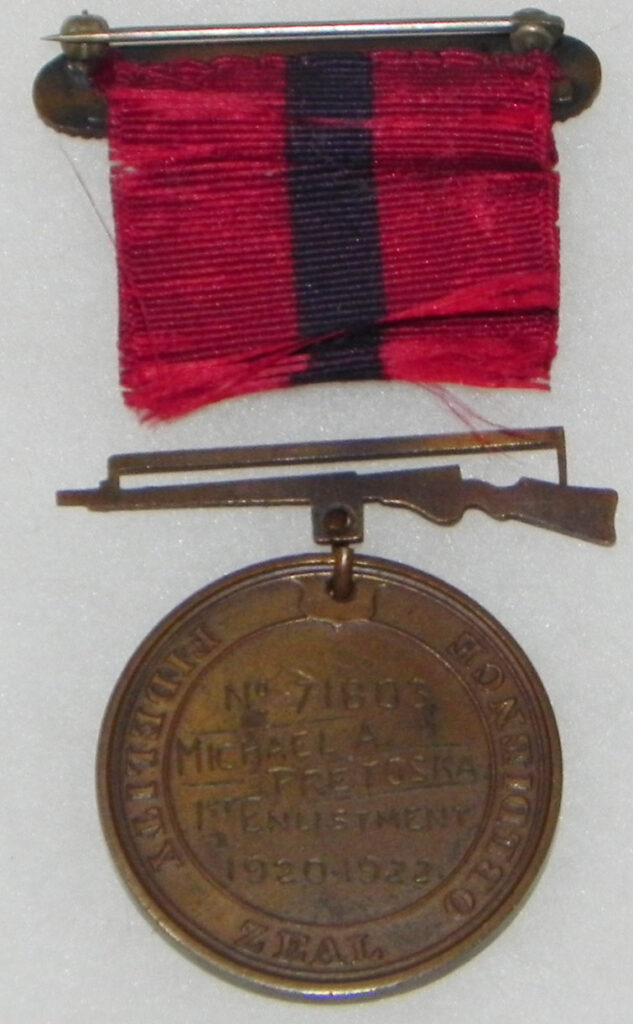 USMC Good Conduct Medal - Named